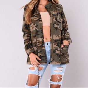 Army fatigue jacket